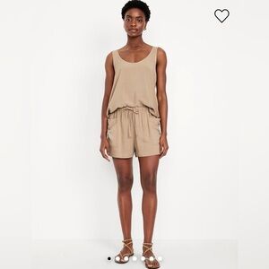 NWT Old Navy Women's High-Waisted Playa Shorts - - 3.5-inch inseam